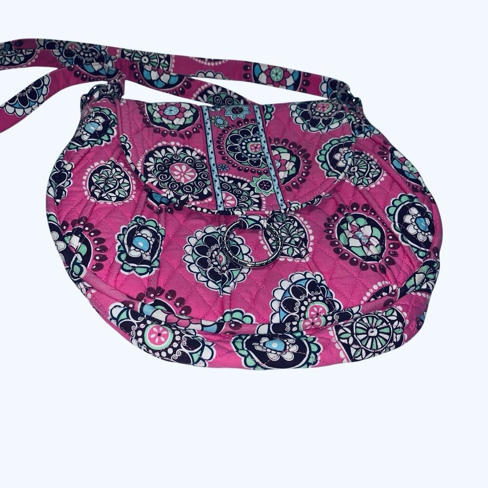 Vera Bradley saddle up bag in Cupcake Pink - Picture 11 of 14